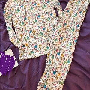 Posh Peanut x Disney Princess Friends Bamboo Pajamas Set- 7Y/8Y